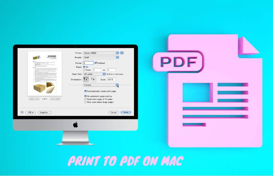 How Do I Enable Print to PDF on Mac