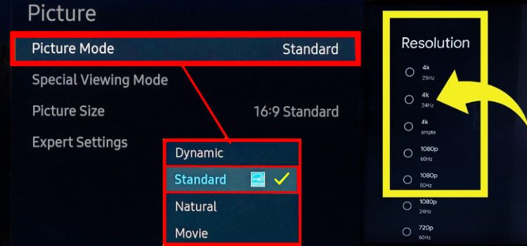 How To Change Samsung TV Resolution To 4k